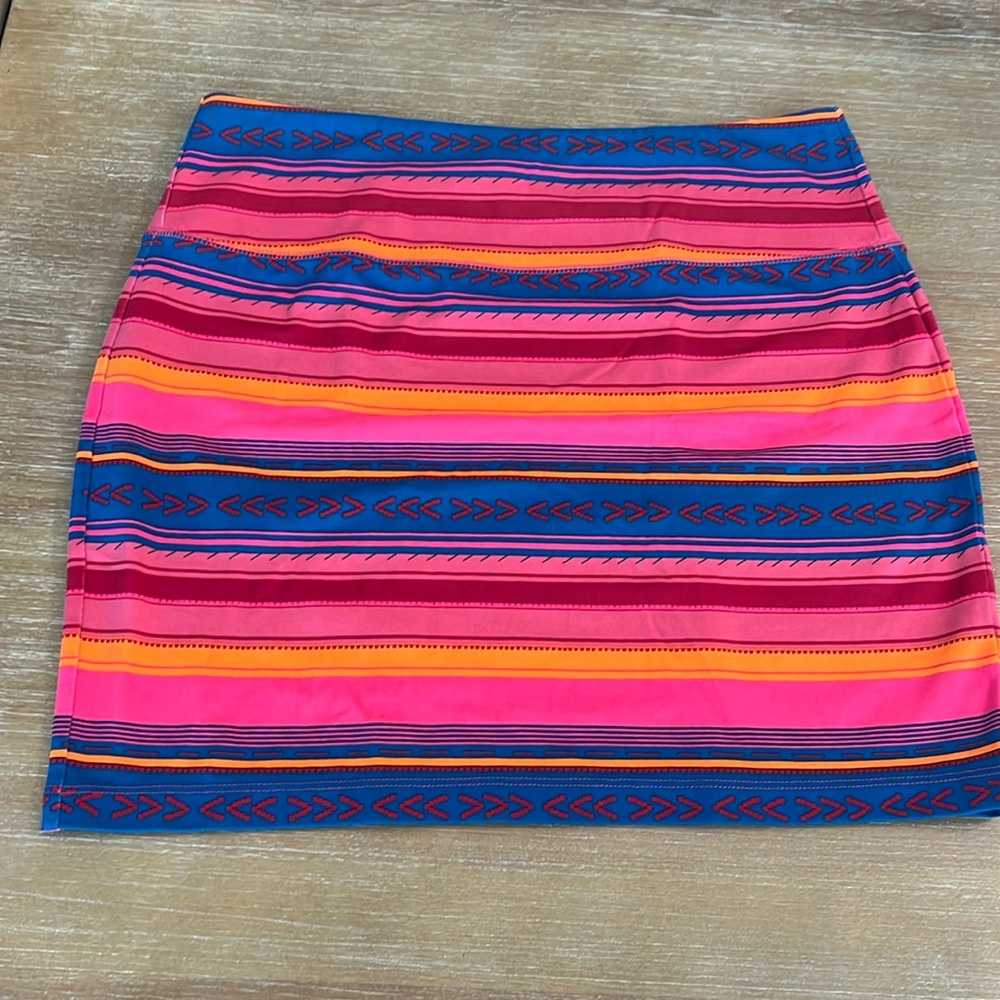 MOSSIMO NWOT 🔸 Aztec Print Stretch Mini Skirt S